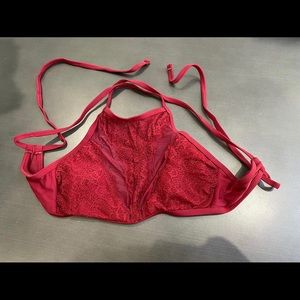 Maroon Bathing Suit Top